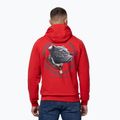 Felpa da uomo Pitbull Strenght & Respect Sweatshirt Hooded red 3