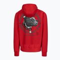 Felpa da uomo Pitbull Strenght & Respect Sweatshirt Hooded red 6