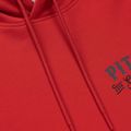 Felpa da uomo Pitbull Strenght & Respect Sweatshirt Hooded red 7