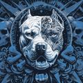 Felpa da uomo Pitbull World Sweatshirt Hooded dark navy 7