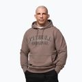 Felpa da uomo Pitbull Midnight Sweatshirt Hooded brown savana