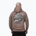 Felpa da uomo Pitbull Midnight Sweatshirt Hooded brown savana 3