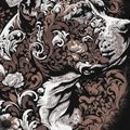 Felpa da uomo Pitbull Tatto Hooded black 7