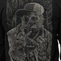 Felpa da uomo Pitbull USA Hooded Zip black 5
