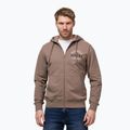 Felpa da uomo Pitbull Bloodline 2 Sweatshirt Zip Hooded brown savana 3