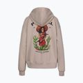 Felpa donna Pitbull Bullets & Blooms Hooded sand savana 6