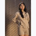 Felpa donna Pitbull Bullets & Blooms Hooded sand savana 11