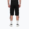 Pantaloncini da uomo Pitbull Volmer Long Cargo neri 2