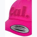 Cappellino con visiera da uomo Pitbull 3D Chenile EMB Cal Classic Low Profile pink 3