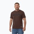 T-shirt da uomo Pitbull Hilltop chocolate