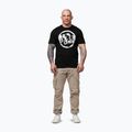 T-shirt da uomo Pitbull Palms black logo 2