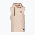 Felpa da allenamento uomo Pitbull Mercado Hilltop Sleeveless Hooded pale sand 3