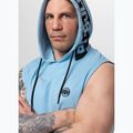 Felpa da allenamento uomo Pitbull Mercado Hilltop Sleeveless Hooded light blue 5