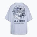 Felpa donna Pitbull Skull Oversize frosted blue 6