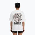 Felpa donna Pitbull Skull Oversize white 3