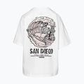 Felpa donna Pitbull Skull Oversize white 5