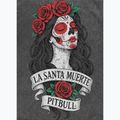 Maglietta da donna Pitbull Santa Muerte graphite 8
