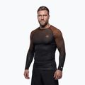 Rashguard a maniche lunghe da uomo Pitbull Belt Rashguard brown