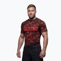 Rashguard da uomo Pitbull Hex Camo Hilltop Rashguard red