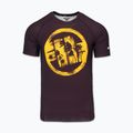 T-shirt da uomo Pitbull Rashguard Logo Palms brown 3