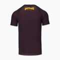T-shirt da uomo Pitbull Rashguard Logo Palms brown 4