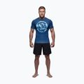T-shirt da uomo Pitbull Rashguard Logo Palms blue 2