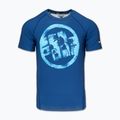 T-shirt da uomo Pitbull Rashguard Logo Palms blue 3