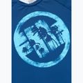 T-shirt da uomo Pitbull Rashguard Logo Palms blue 6