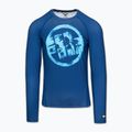 Rashguard a maniche lunghe da uomo Pitbull Rashguard Logo Palms blue 3
