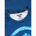 Rashguard a maniche lunghe da uomo Pitbull Rashguard Logo Palms blue 5