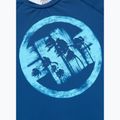 Rashguard a maniche lunghe da uomo Pitbull Rashguard Logo Palms blue 6