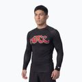 Rashguard a maniche lunghe da uomo Pitbull ADCC Rashguard black