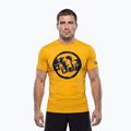T-shirt da uomo Pitbull Palms mesh yellow logo