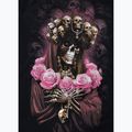 Maglietta da donna Pitbull Santa Muerte black/pink 11