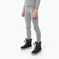 Set di biancheria intima termica per bambini 4F JBIDB001 grigio chiaro freddo melange 3