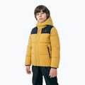 Piumino da bambino 4F JKUMP004 marrone chiaro