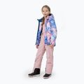 Giacca da sci per bambini 4F JKUDN002 rosa chiaro allover 2