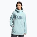 Giacca da snowboard da donna 4F SFD001F blu chiaro