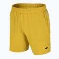 Pantaloncini da uomo 4F SKMF010 giallo 3