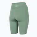 Pantaloncini da yoga da donna 4F SKDF012 verde acqua 4