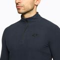 Felpa 4F da uomo BIMP010 blu scuro 4