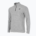 Felpa 4F da uomo BIMP010 grigio chiaro freddo melange 7
