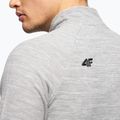 Felpa 4F da uomo BIMP010 grigio chiaro freddo melange 6