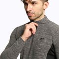Felpa 4F da uomo BIMP011 grigio medio melange 4