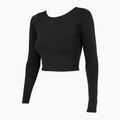 Top yoga donna 4F TSDL019 LS nero profondo 3