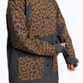 Giacca da snowboard da donna 4F KUDS002 marrone allover 5