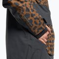Giacca da snowboard da donna 4F KUDS002 marrone allover 6