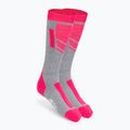 Calze da sci per bambini 4F F028 grigio/melange