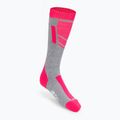 Calze da sci per bambini 4F F028 grigio/melange 2