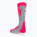 Calze da sci per bambini 4F F028 grigio/melange 3